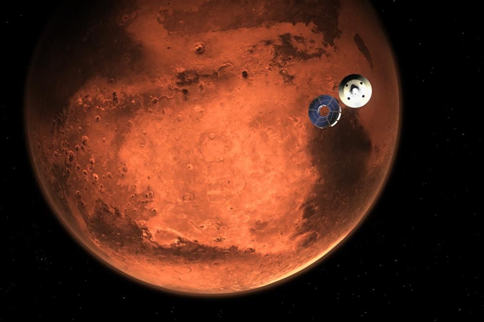 Image of planet in space