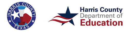 Harris County and HCDE logos