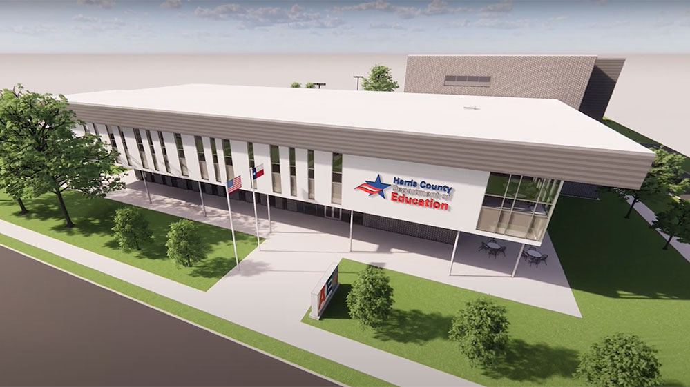 This is a rendering of the new Adult Education Center