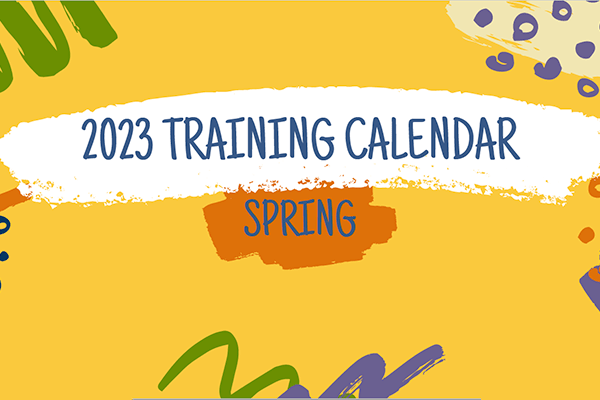  Spring 2023 Training Calendar
