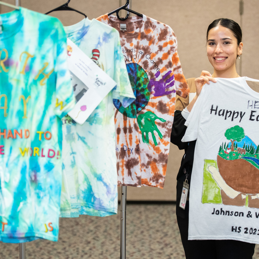 Image of Earth Day artwork.
